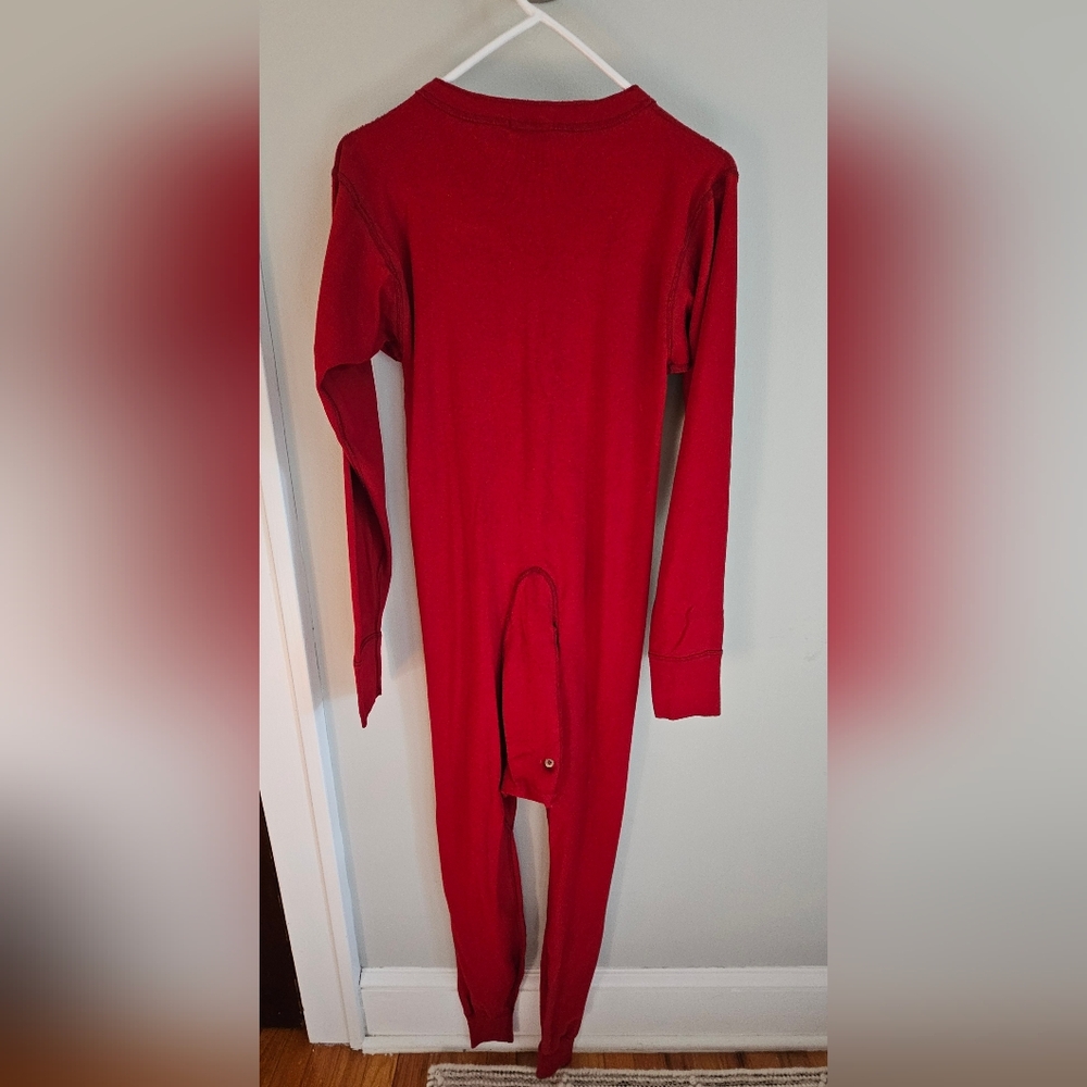 NWOT The Territory Ahead Red Unisex Union Suit Size M - Picture 6 of 12